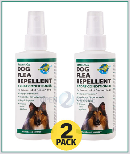 Dog flea repellent spray - 2x,