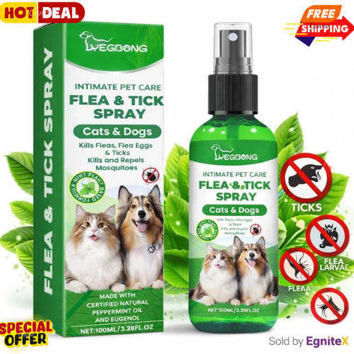 Anti flea tick spray for - flea,