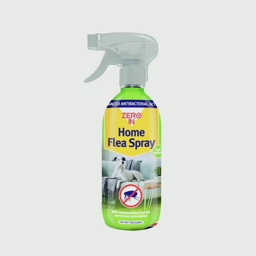 Zero home flea spray 500ml - spray,
