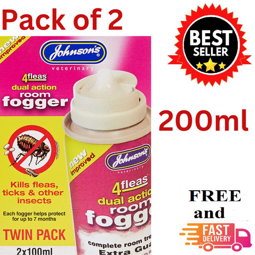 Johnsons fleas fogger - johnsons, cans