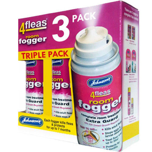 Johnsons 4fleas fogger cans - 4fleas,