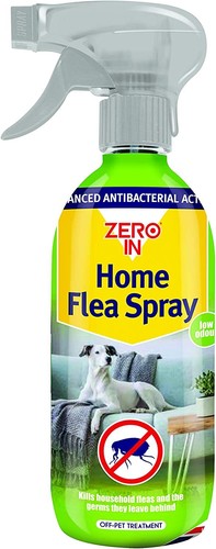 Zero home flea spray - flea,