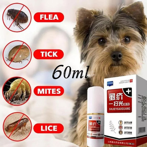 60ml pet cats dogs flea - dogs, killer