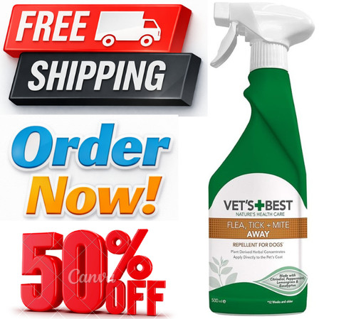 Vet best flea - flea, tick