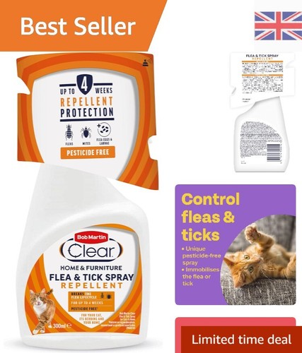 Flea repellent spray for cats - flea,