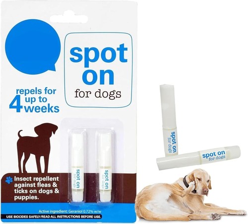 Dog flea tick - dog, treatment