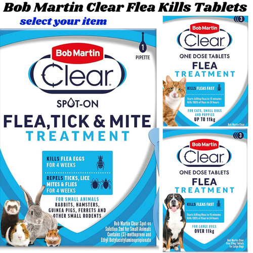 Bob martin clear spot - bob, flea