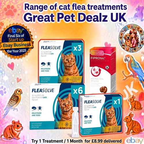 Cat flea treatment 6 - -,