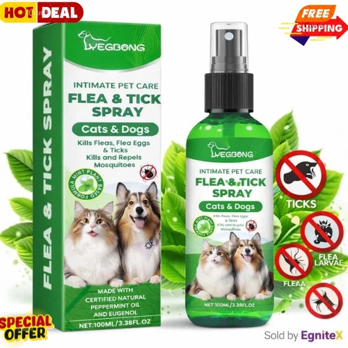 Anti flea tick spray - flea, &